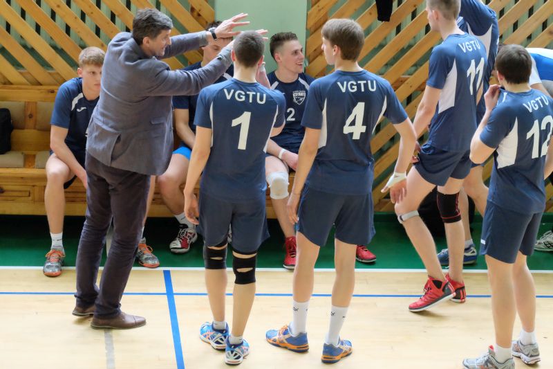 VGTU tinklininkai triumfavo Lietuvos studentų čempionate